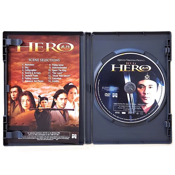 Quentin Tarantino’s “Hero” (2002) Widescreen Edition DVD (Jet Li) - Picture 4 of 6